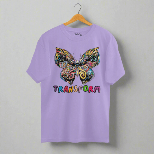 Transform like Butterfly Oversized T-Shirt front