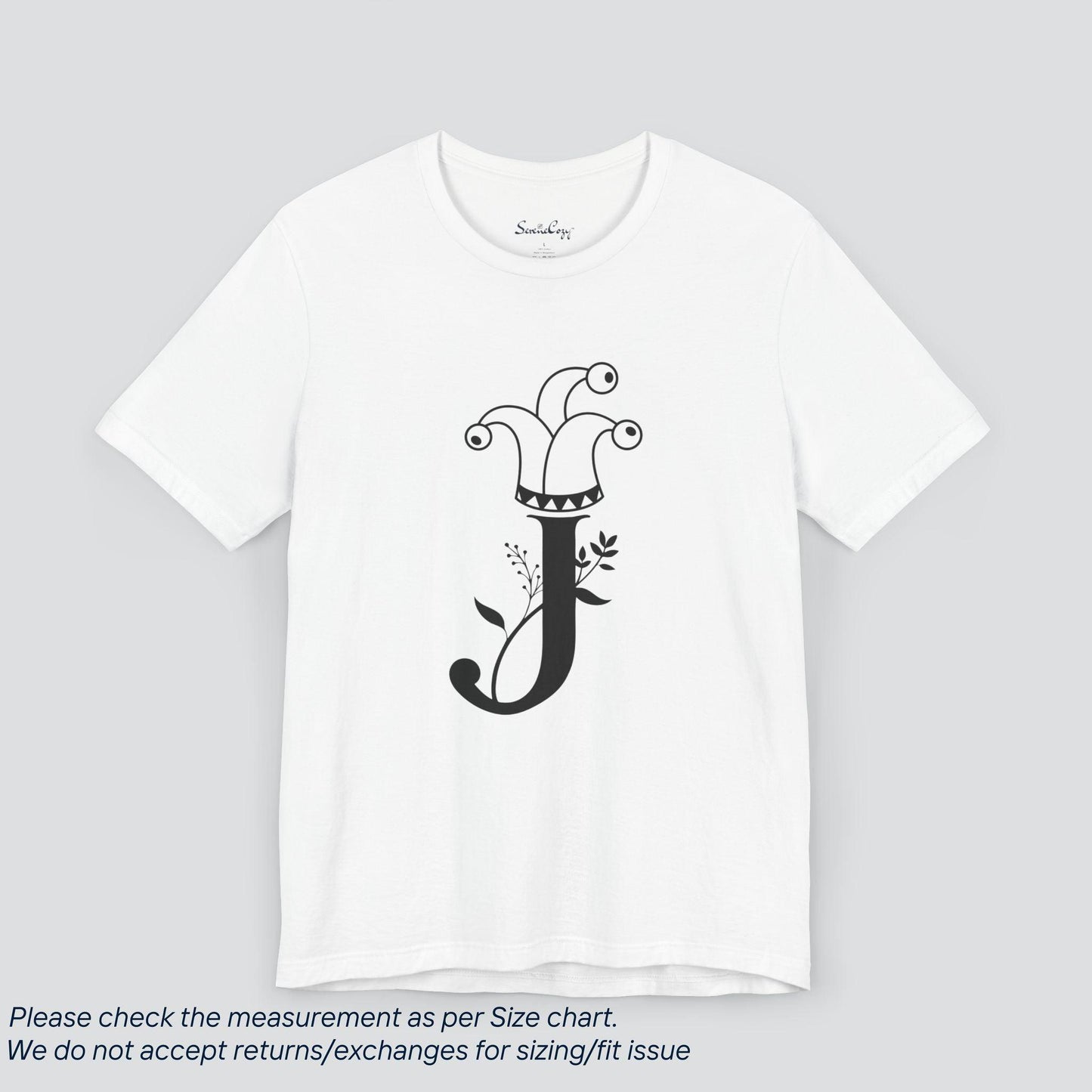 J for Joker Card Game T-Shirt