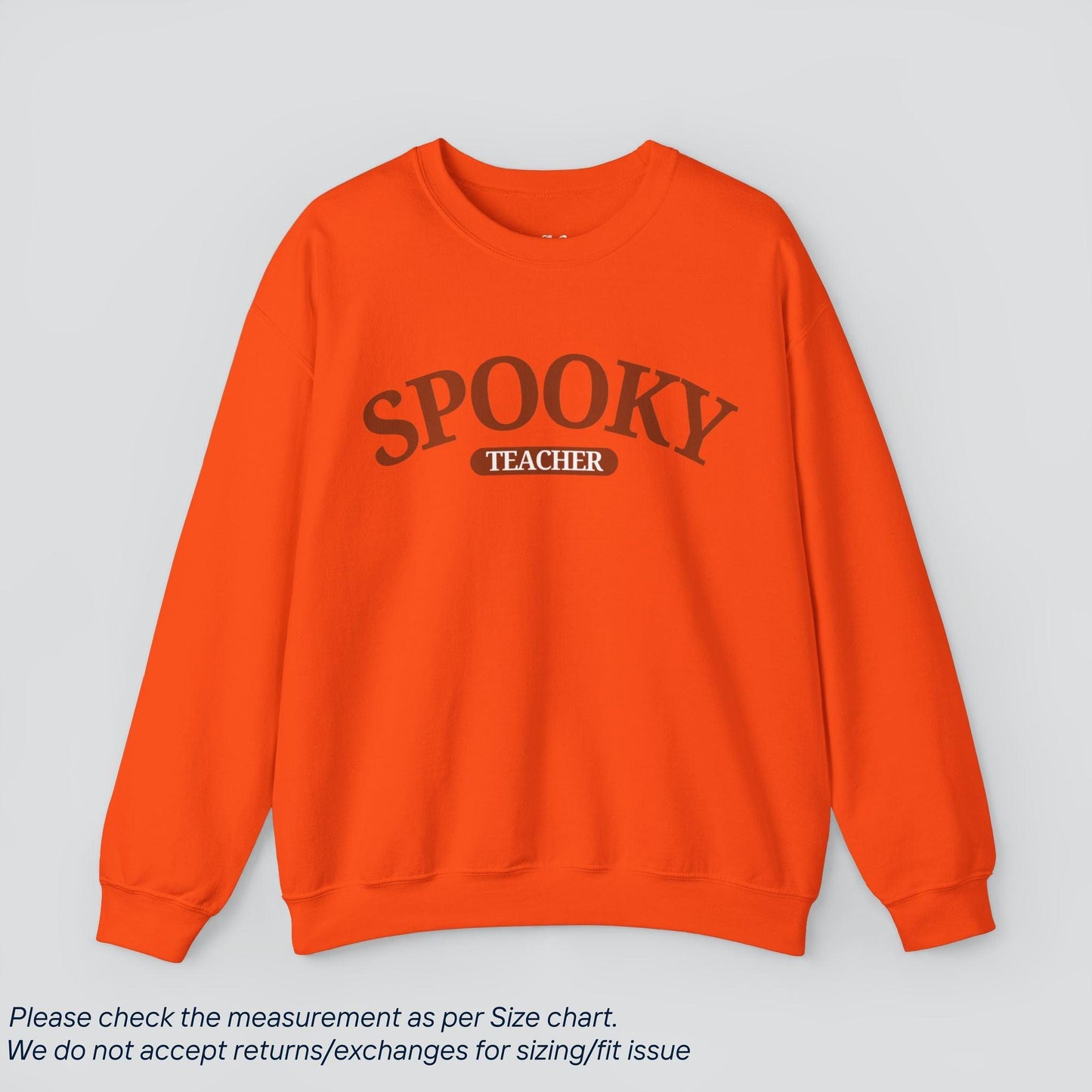 Spooky Teacher Halloween Sweatshirt