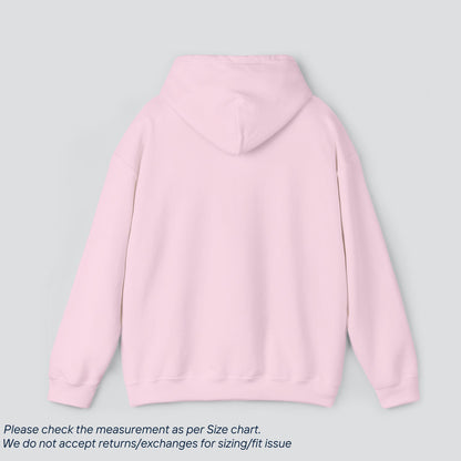 Light Pink Basic Solid Color Hoodie Premium US Cotton