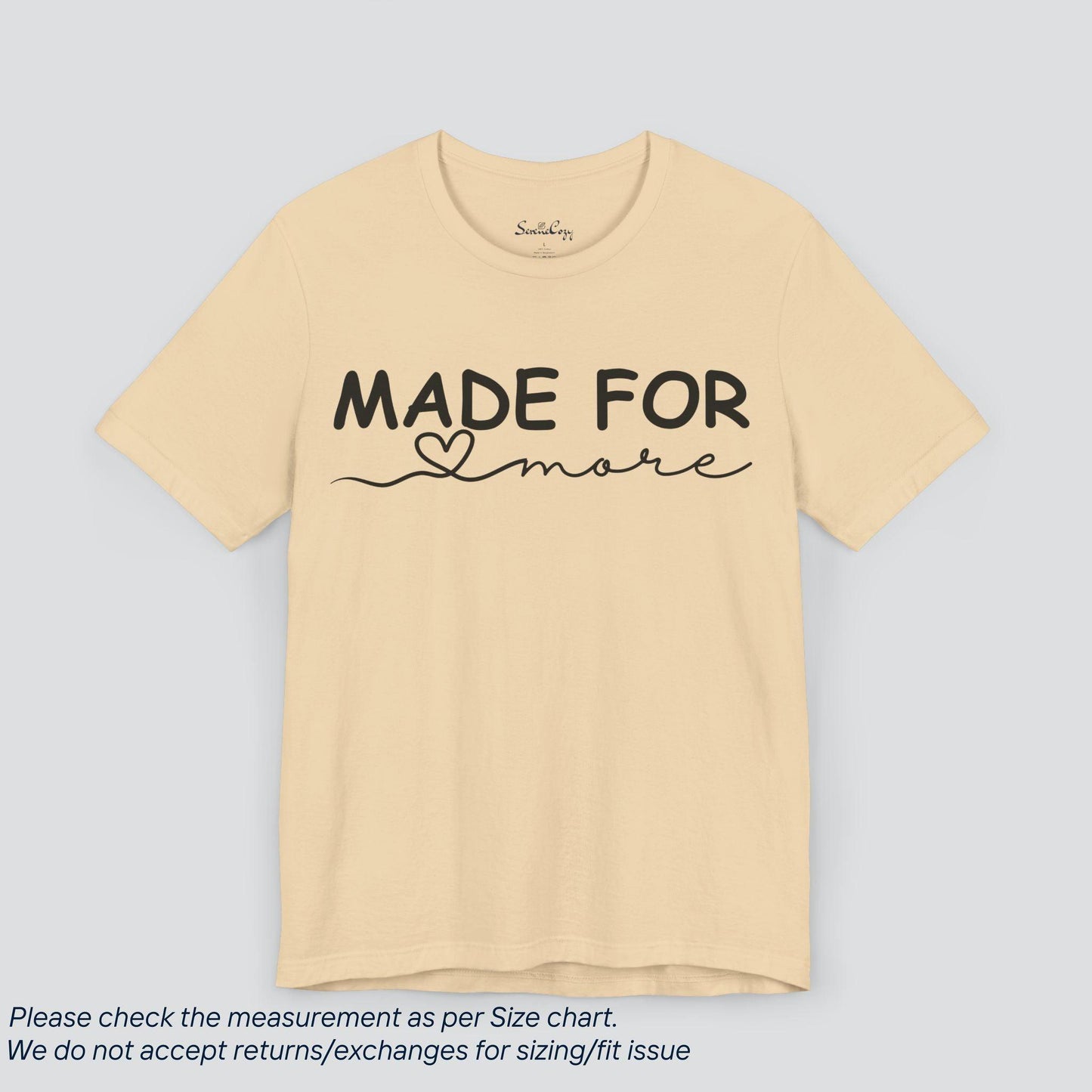 Unleash Your Potential Tee - Inspirational 'Made for More' Graphic T-Shirt