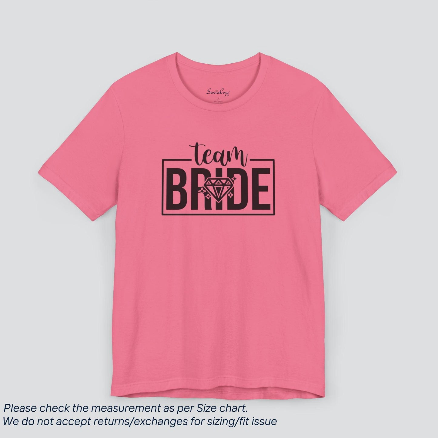 Team Bride T-Shirt - Bachelorette Party Essential!