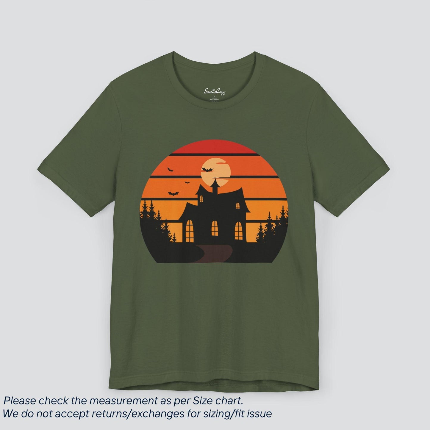 Halloween Haunted House T-Shirt