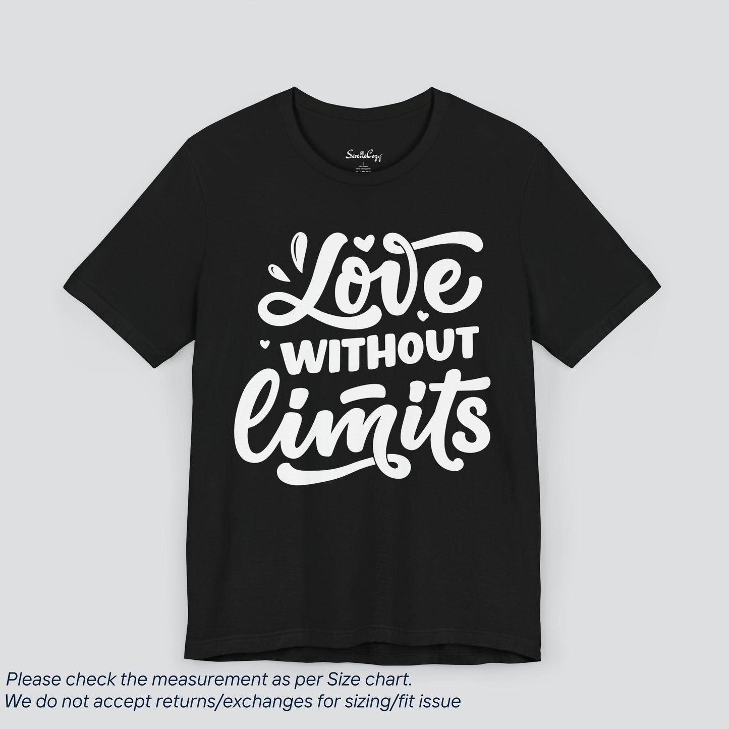 Unconditional Love Tee - Love Without Limits Inspirational Shirt