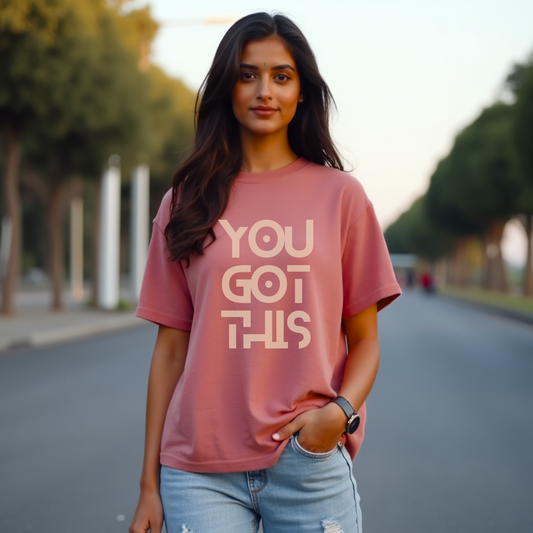 YOU GOT THIS Oversized Premium Tshirt - Motivational