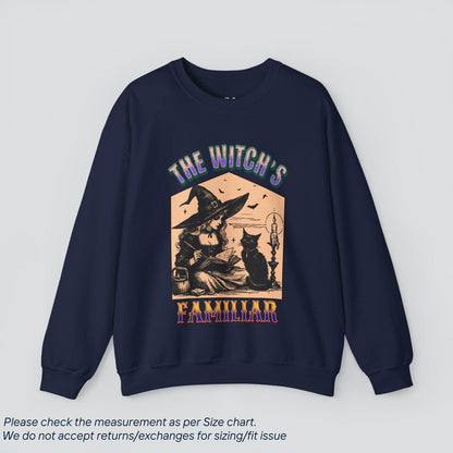 The Witch's Familiar Halloween Sweatshirt