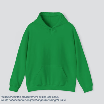 Irish Green Basic Solid Color Hoodie Premium US Cotton