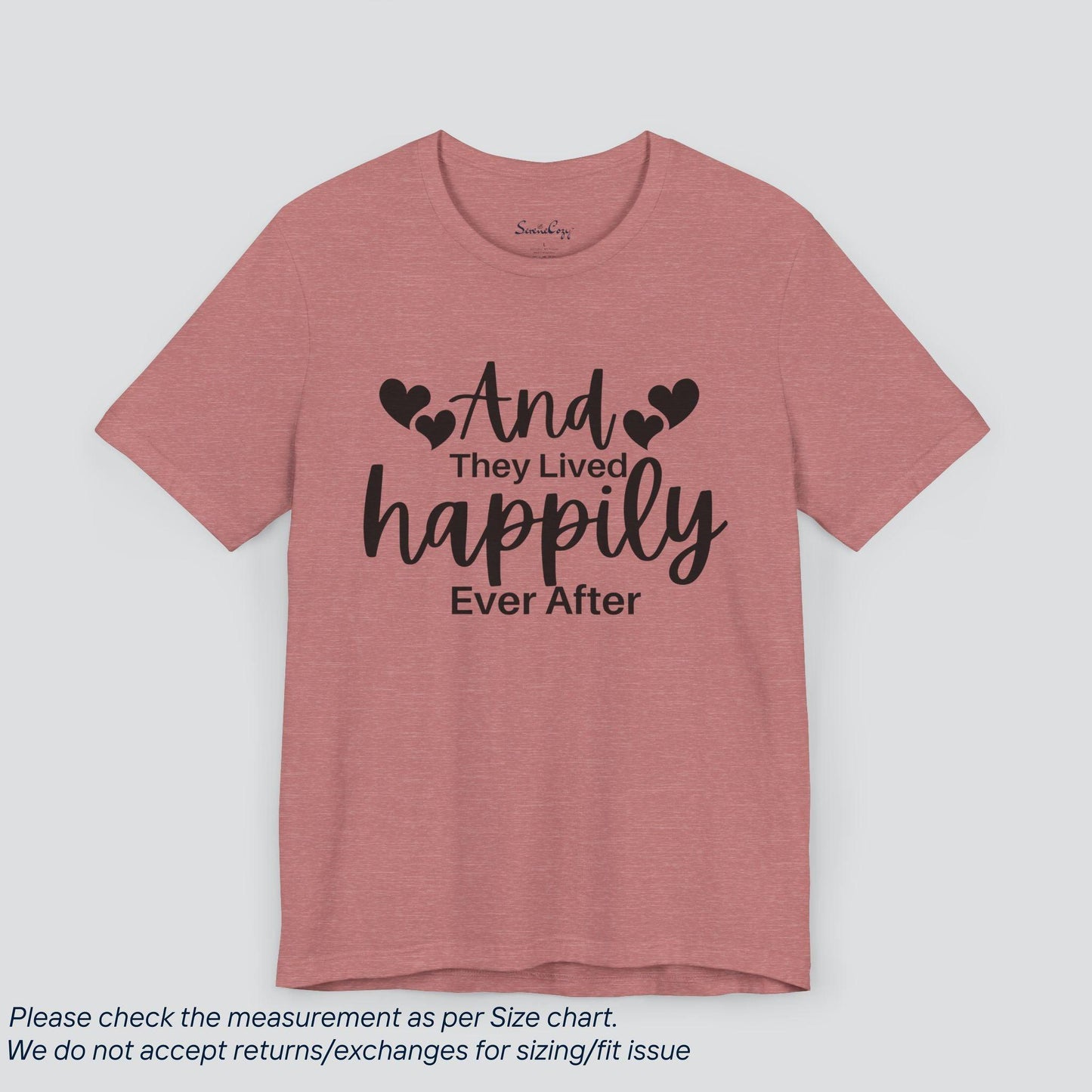 Happily Ever After Tee - Romantic Wedding Gift or Anniversary