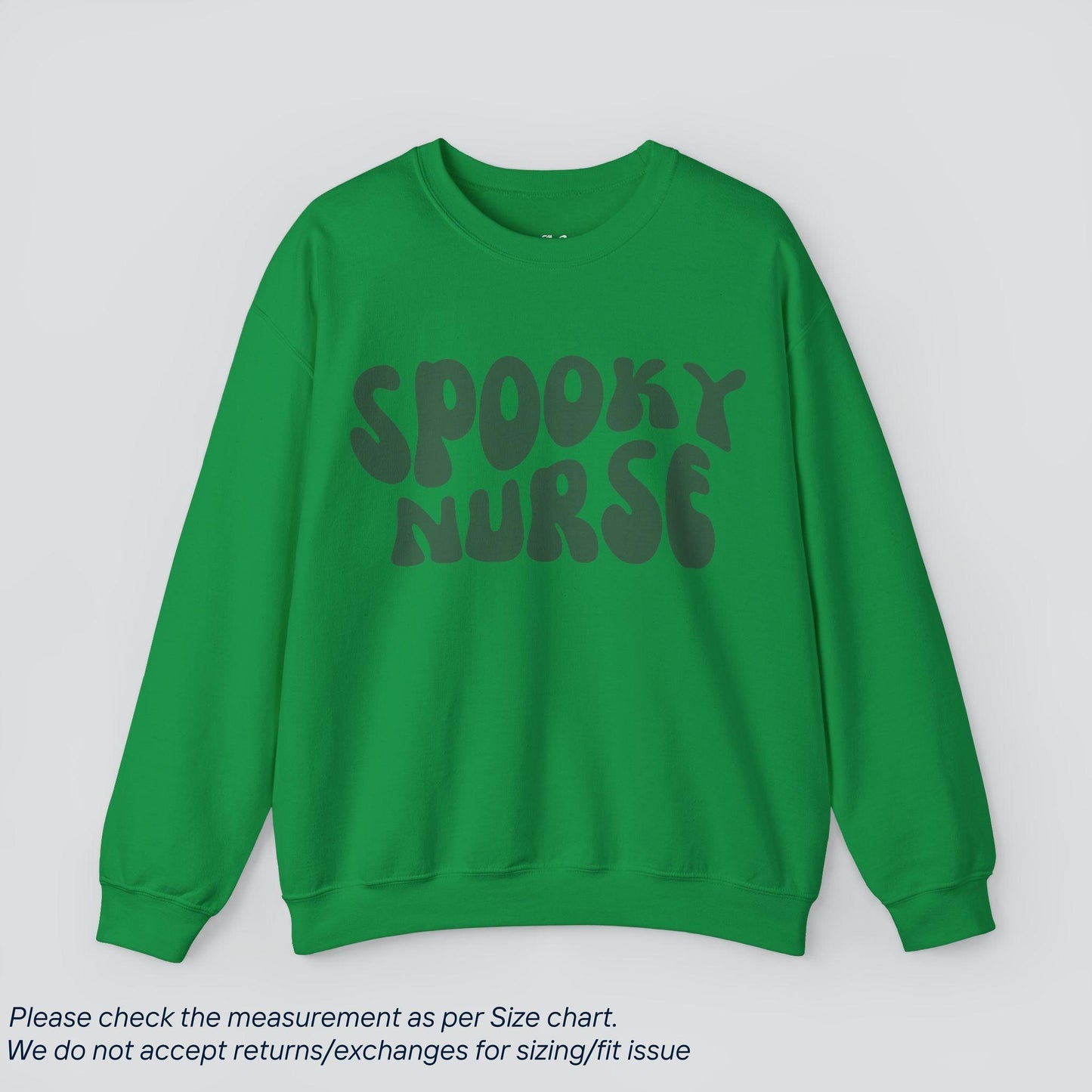 Spooky Nurse Halloween Sweatshirt