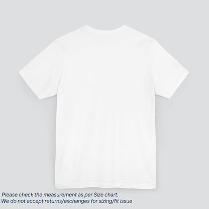 Plain White Color Tee - Premium US Cotton T-Shirt