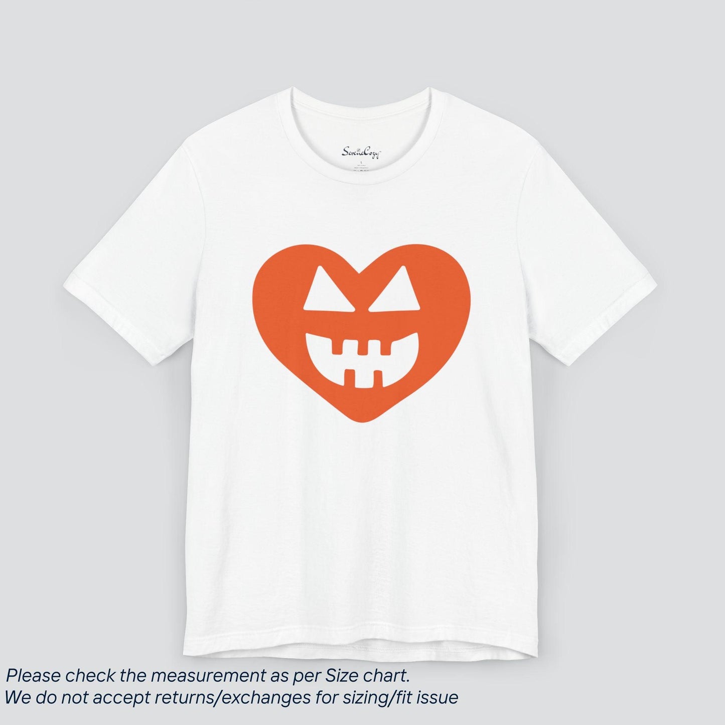 Pumpkin Face Halloween T-Shirt 9