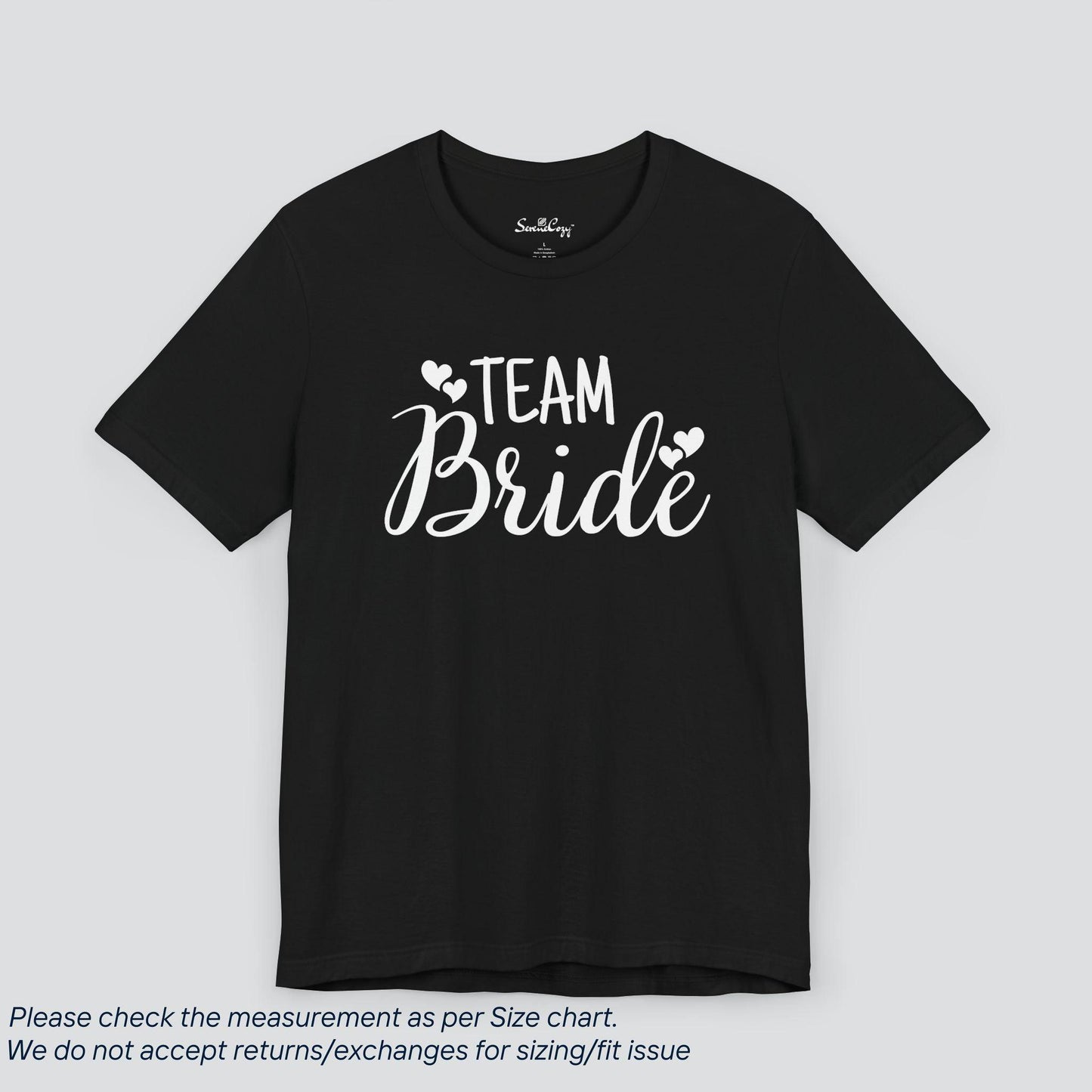 Team Bride T-Shirt - Join the Bridal Squad!