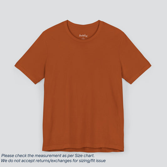 Plain Autumn Color Tee - Premium US Cotton T-Shirt