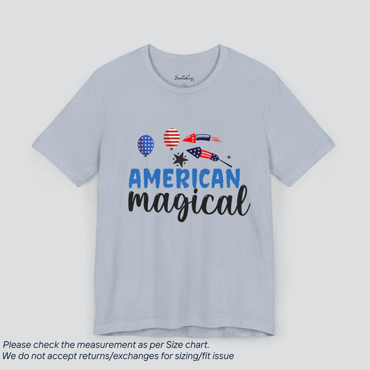 Patriotic American Magical T-Shirt - SereneCozy