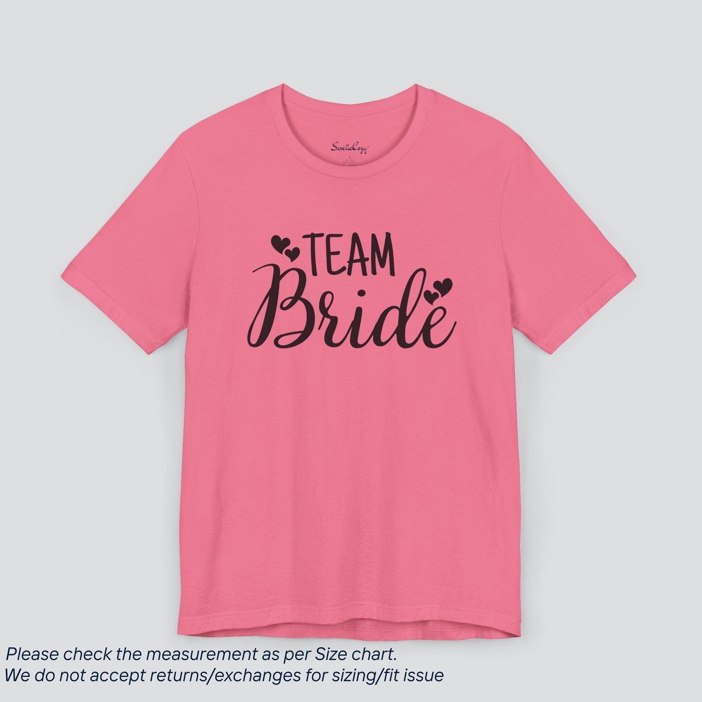 Team Bride T-Shirt - Join the Bridal Squad!