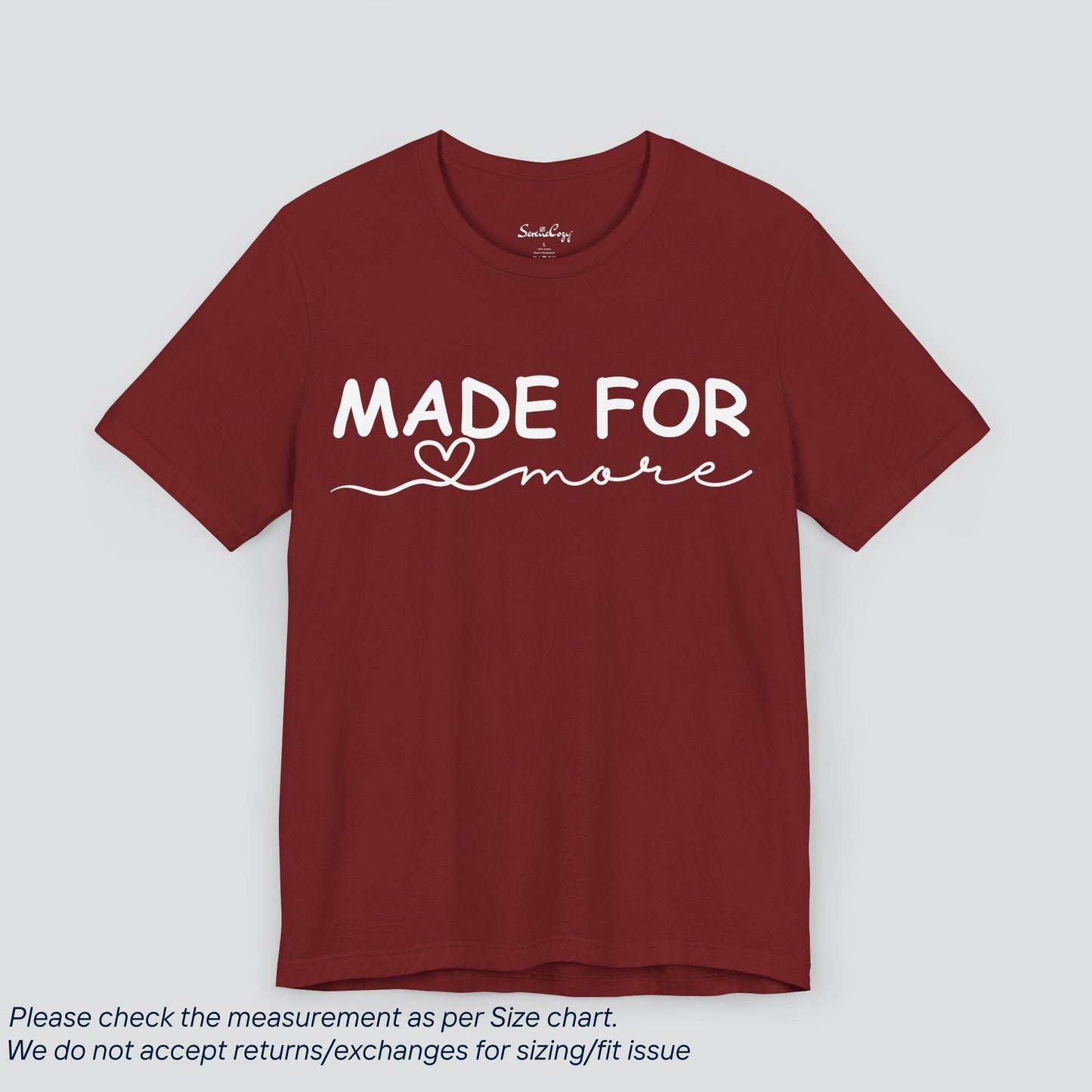 Unleash Your Potential Tee - Inspirational 'Made for More' Graphic T-Shirt