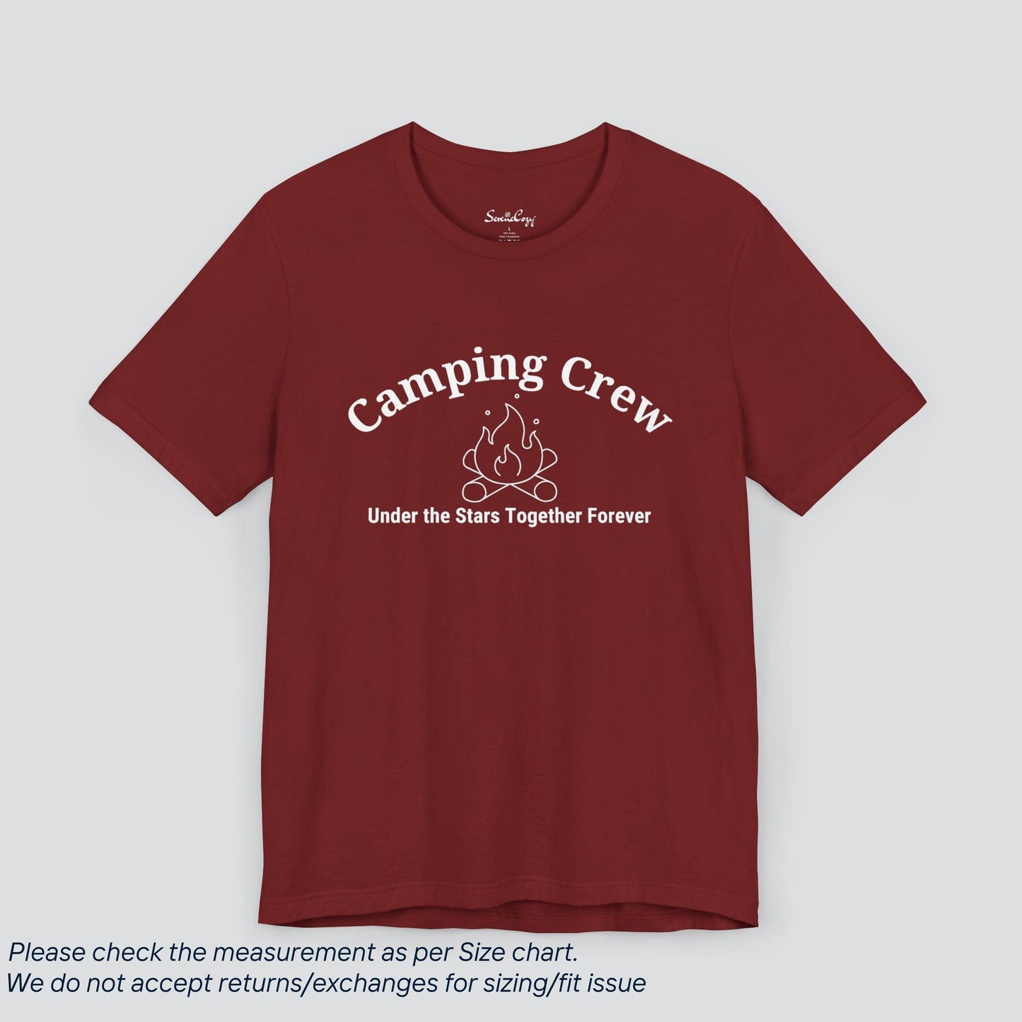 Camping Crew T-Shirt - Outdoor Adventure Tee