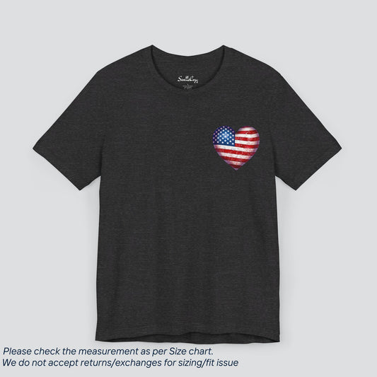 Patriotic Loves Jesus and America Too T-Shirt