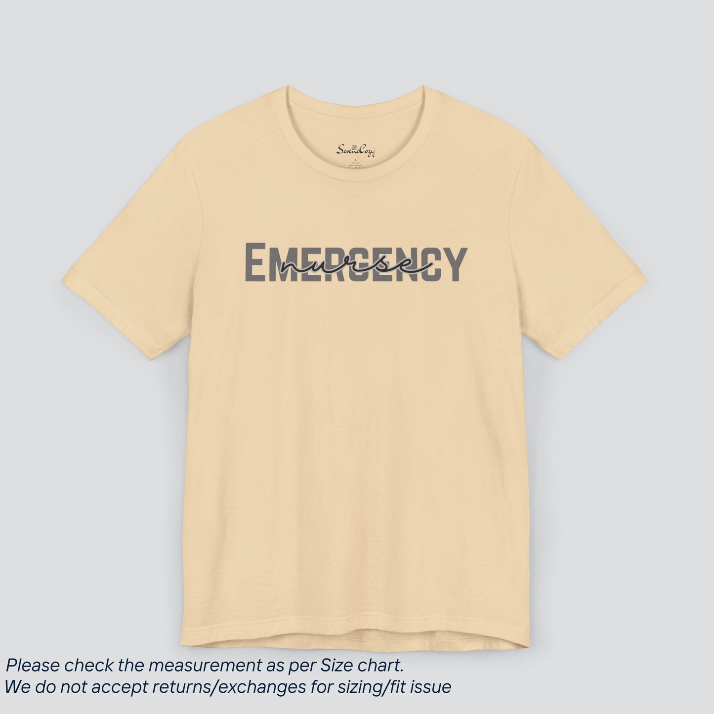 Emergency Nurse Tee - Expert Care, Premium Comfort