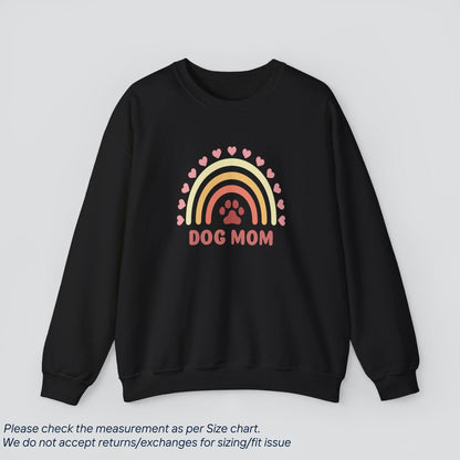 Dog Mom Sweatshirt - Rainbow Pride