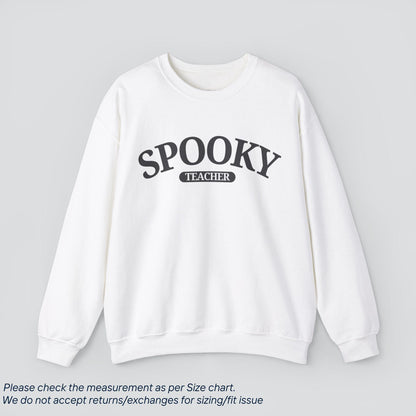 Spooky Teacher Halloween Sweatshirt