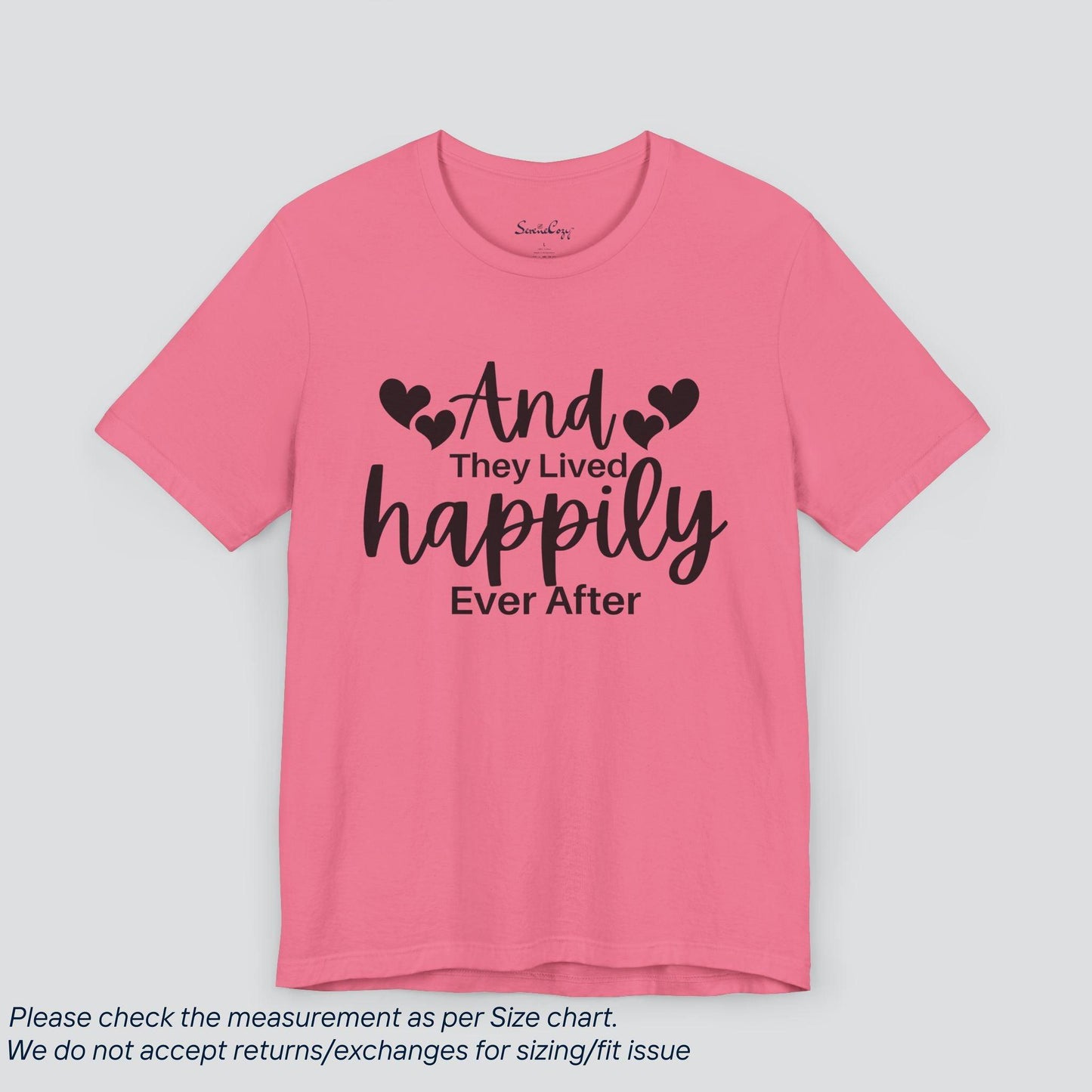 Happily Ever After Tee - Romantic Wedding Gift or Anniversary