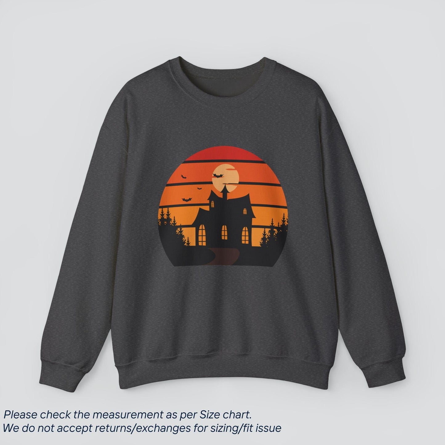 Halloween Haunted House Sweatshirt