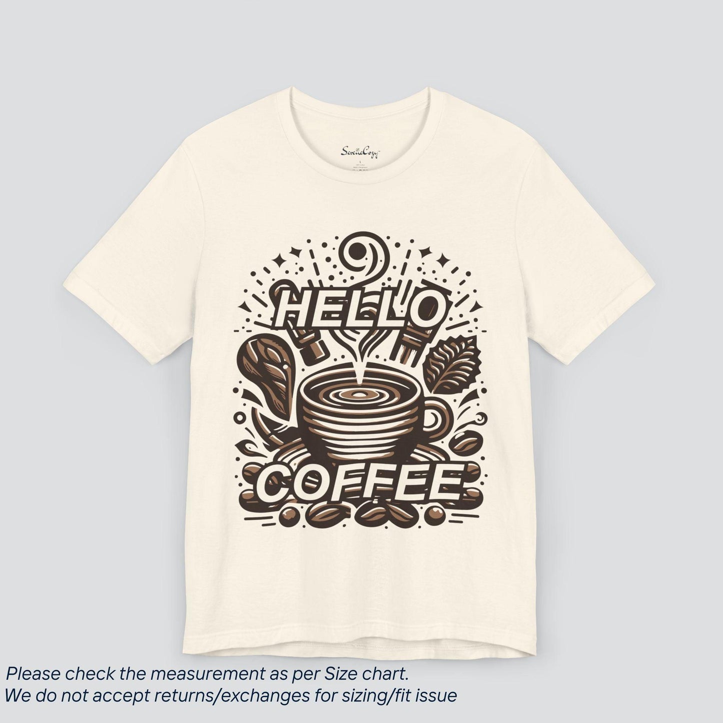 Coffee Lover's Hello Coffee T-Shirt