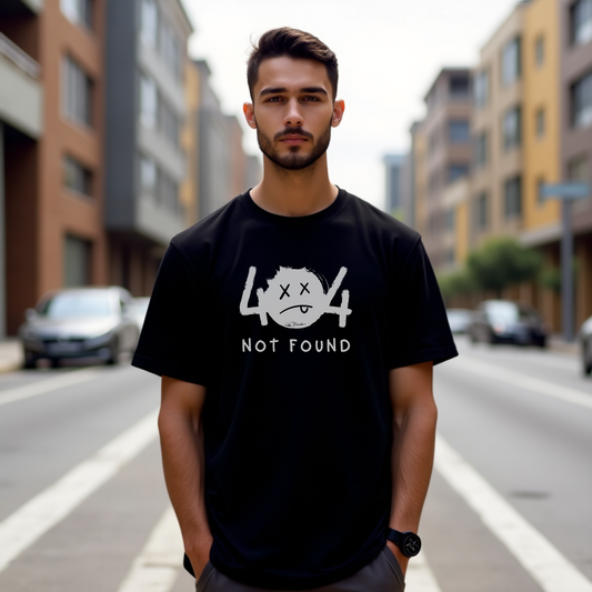 404 NOT FOUND Oversized Premium Tshirt