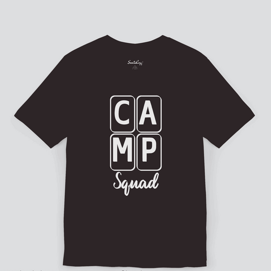 Camp Squad T-Shirt for Men : Dark Colors Image 2