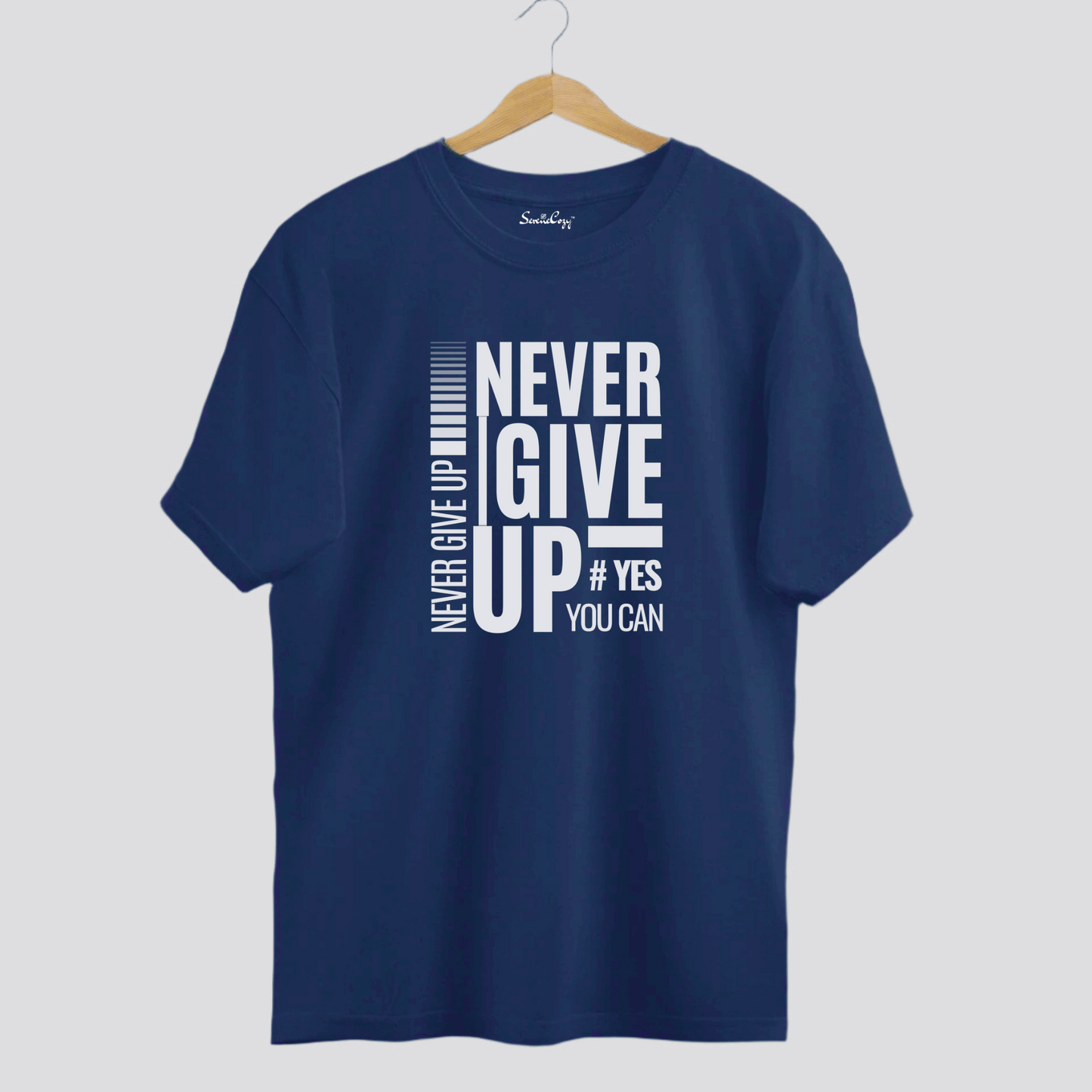 Never Give Up Premium Oversized Tshirt
