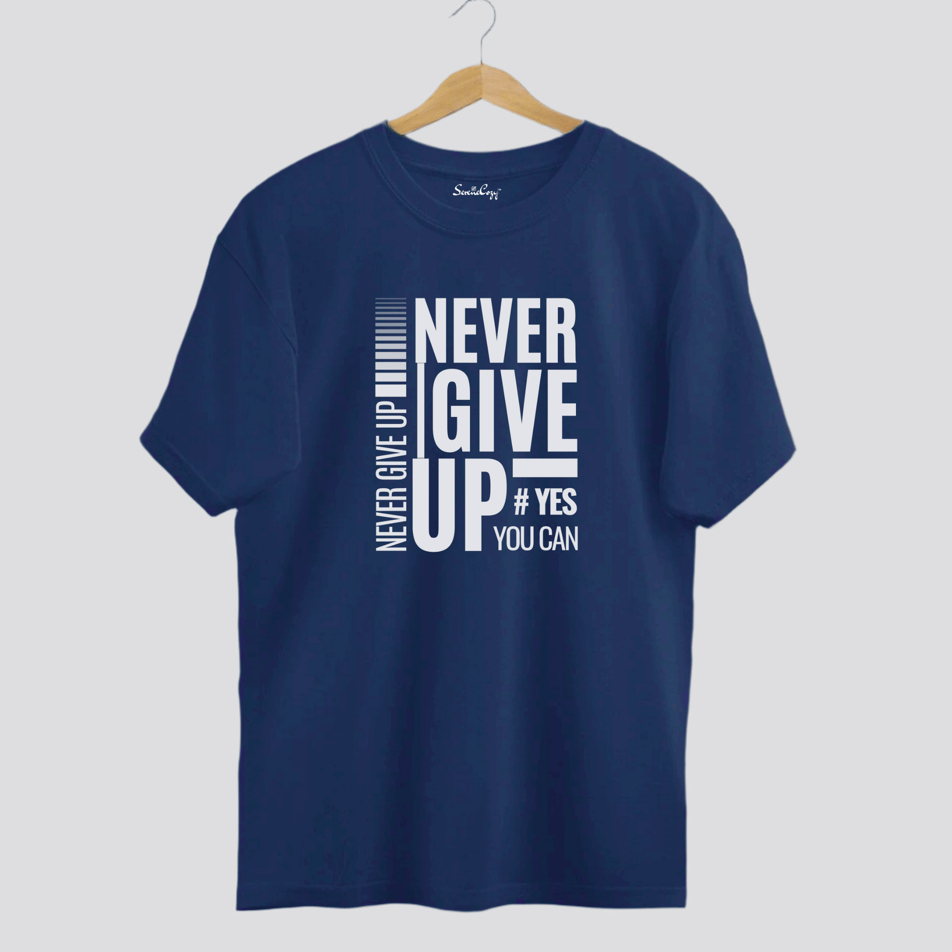 Never Give Up Premium Oversized Tshirt