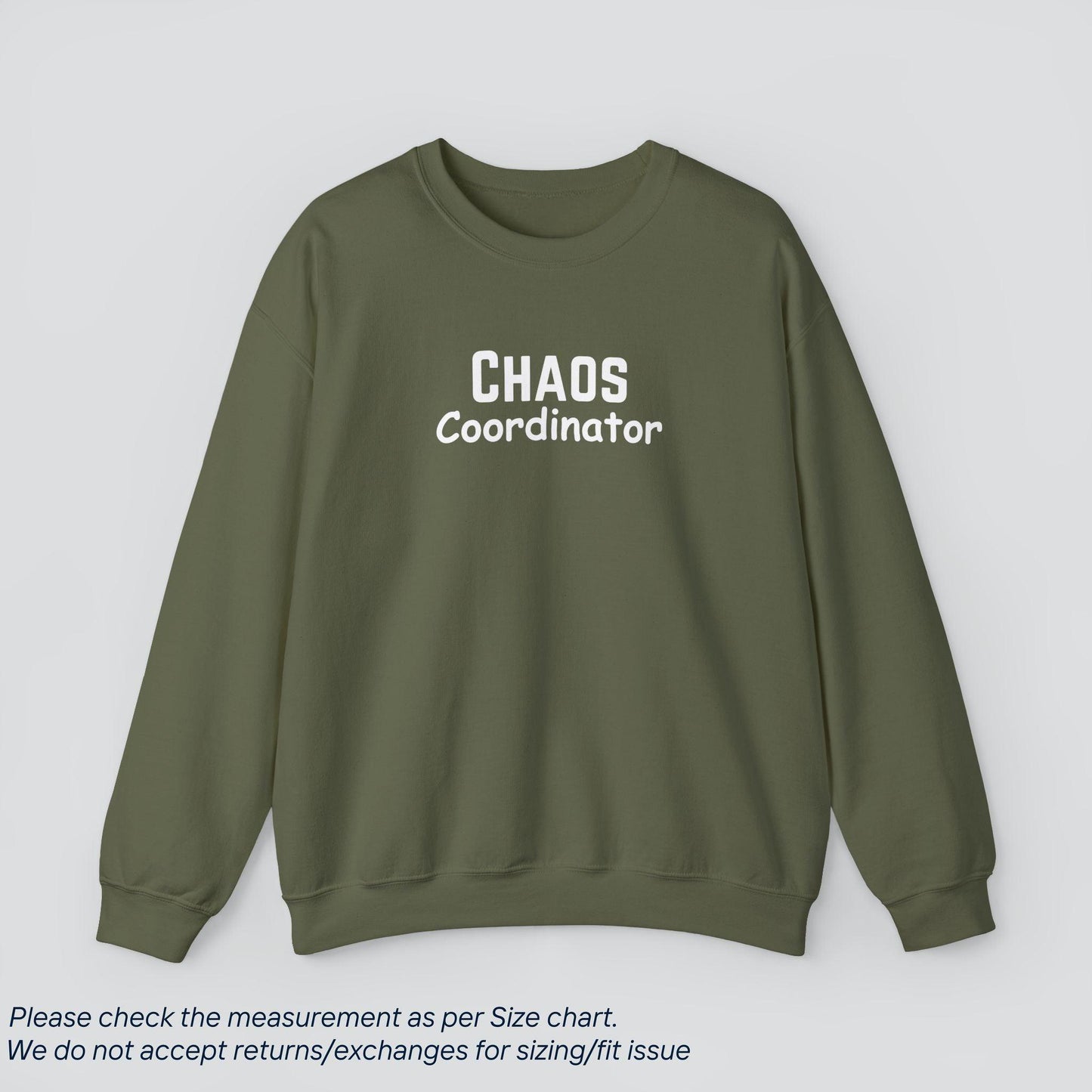 Chaos Coordinator Sweatshirt - Master of Managed Mayhem