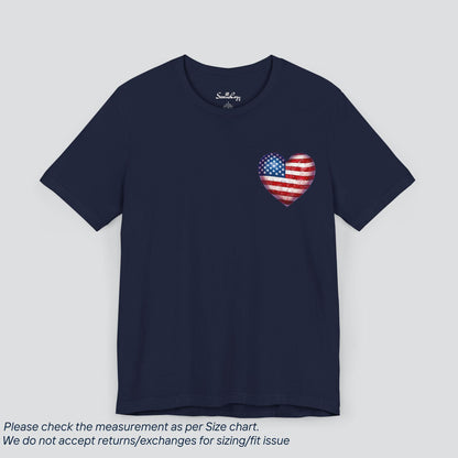 Patriotic Loves Jesus and America Too T-Shirt - SereneCozy