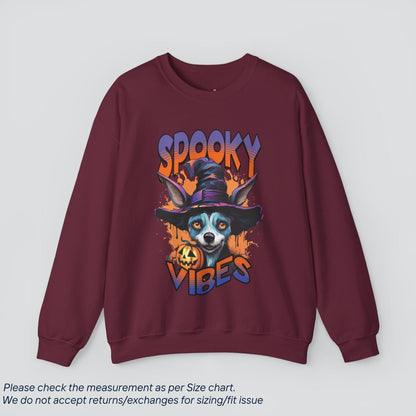 Spooky Vibes Halloween Sweatshirt