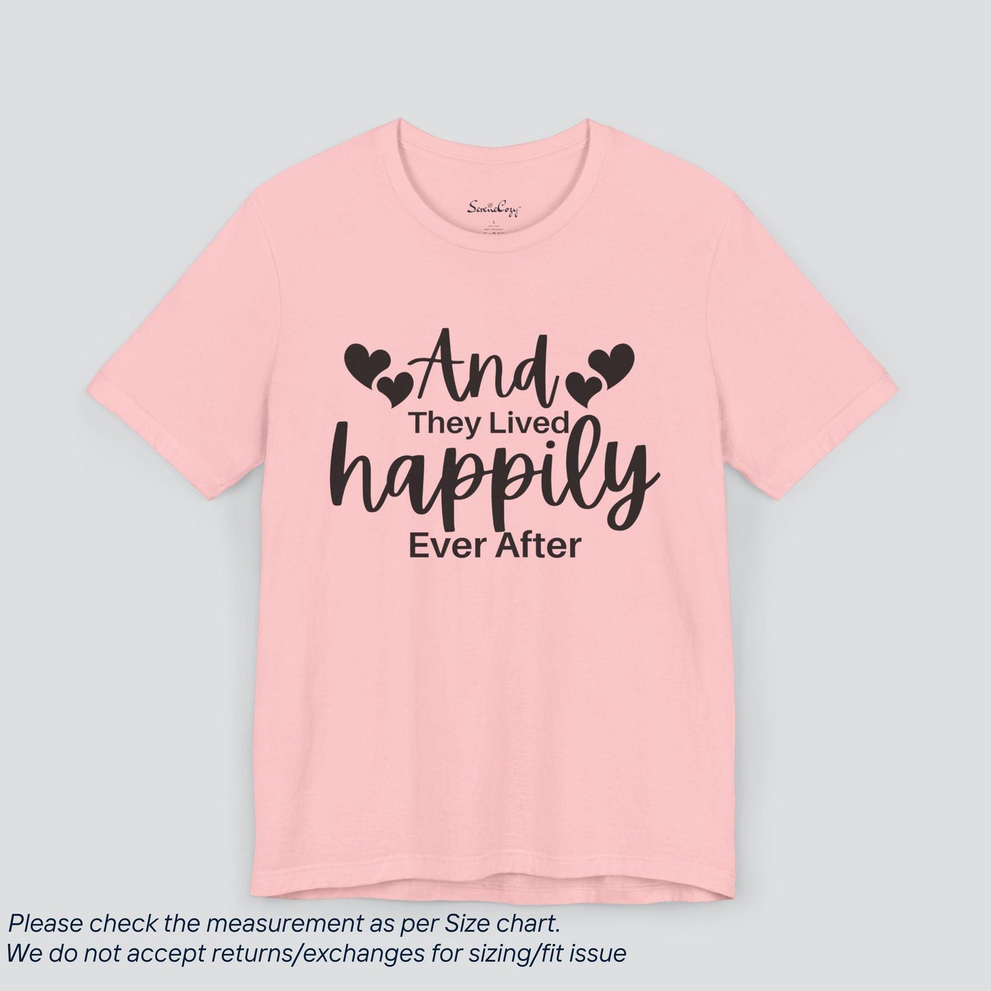 Happily Ever After Tee - Romantic Wedding Gift or Anniversary