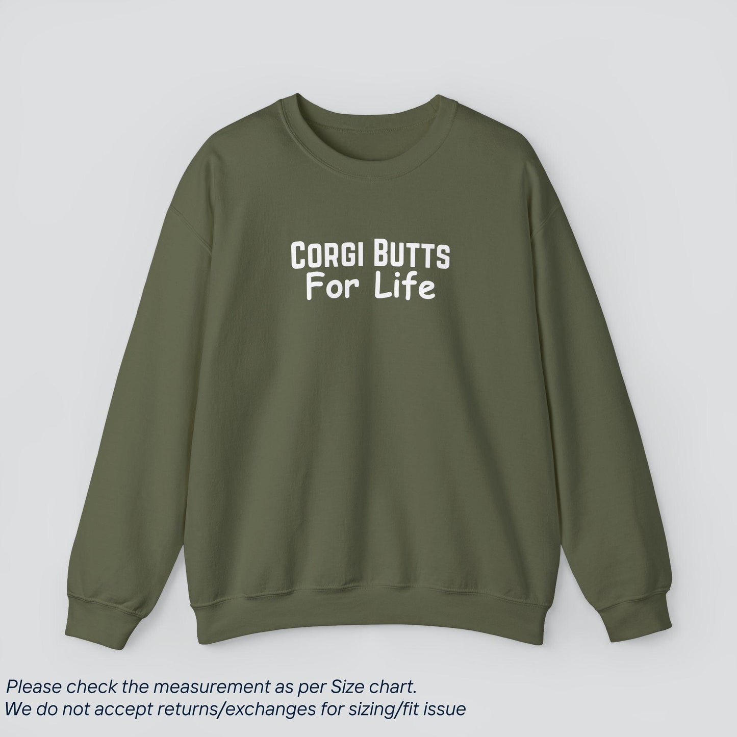 Corgi Butts For Life Sweatshirt | Cozy Corgi Apparel