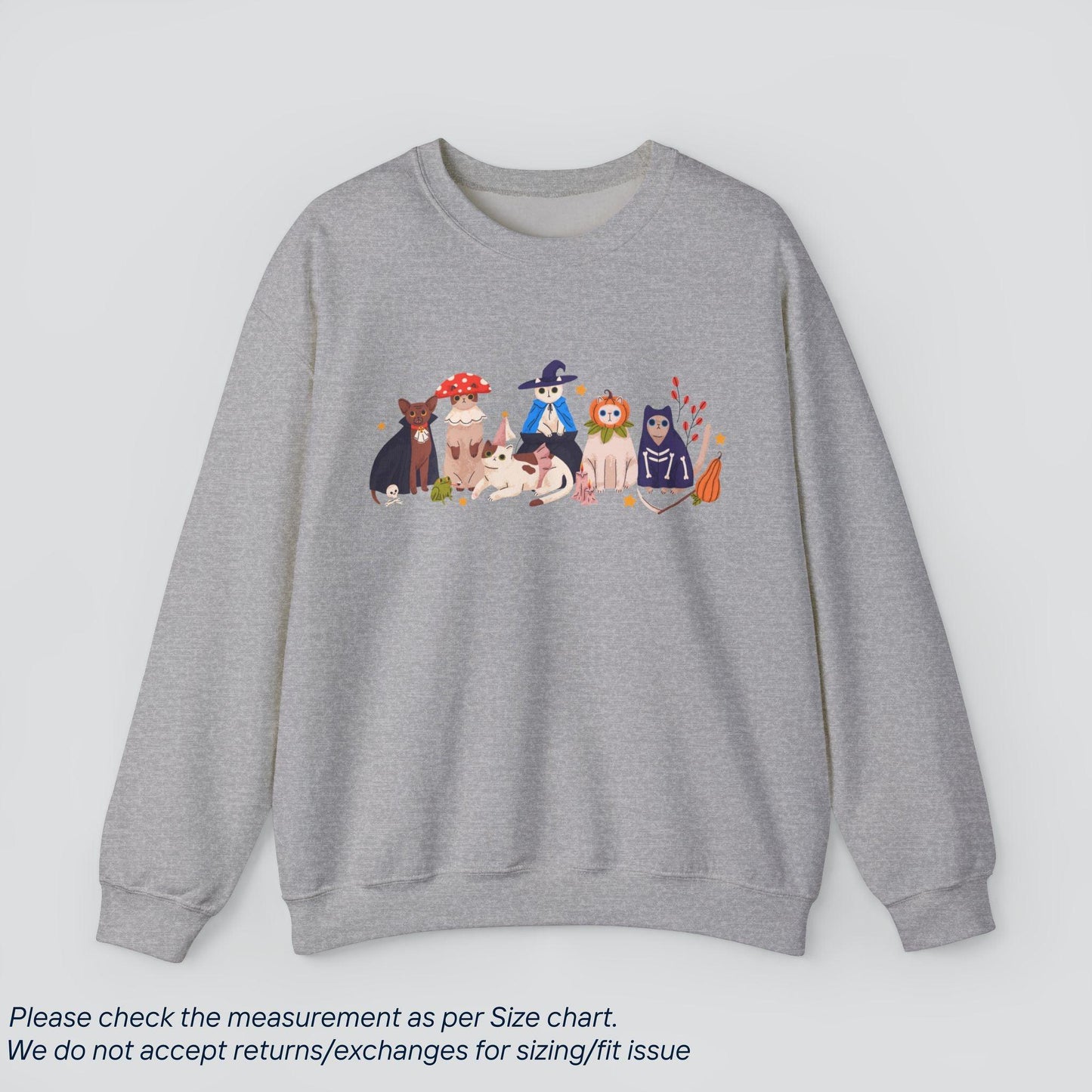 Halloween Cat Sweatshirt