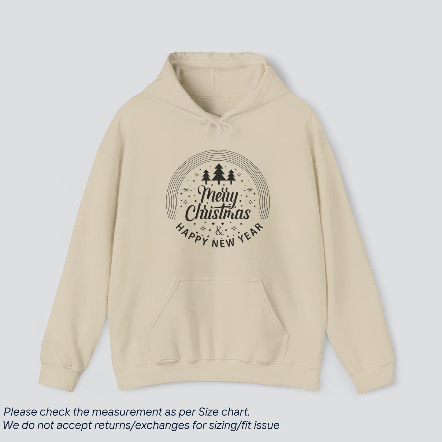 Merry Christmas Happiness Hoodie