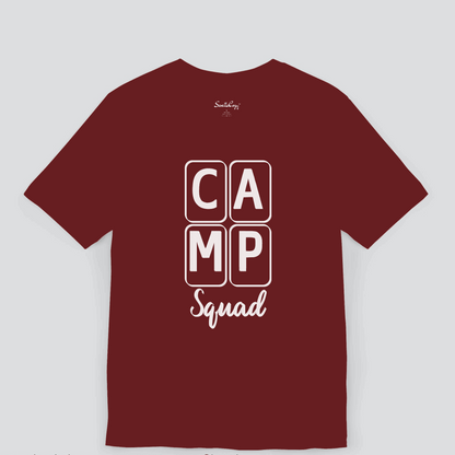 Camp Squad T-Shirt for Men : Dark Colors Image 5
