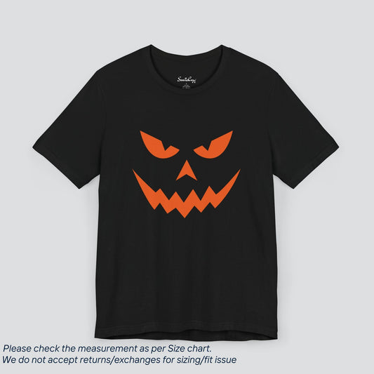 Pumpkin Face Halloween T-Shirt 7