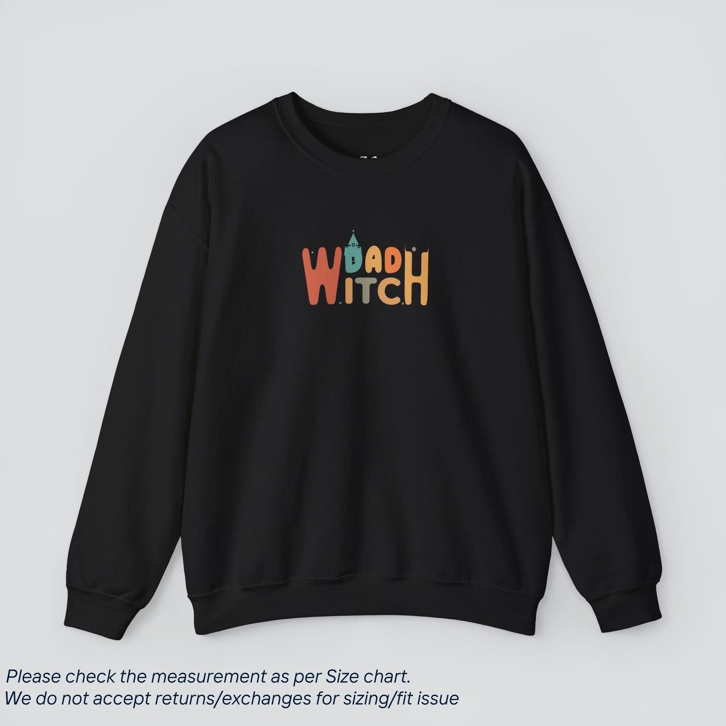 Dad Witch Halloween Sweatshirt