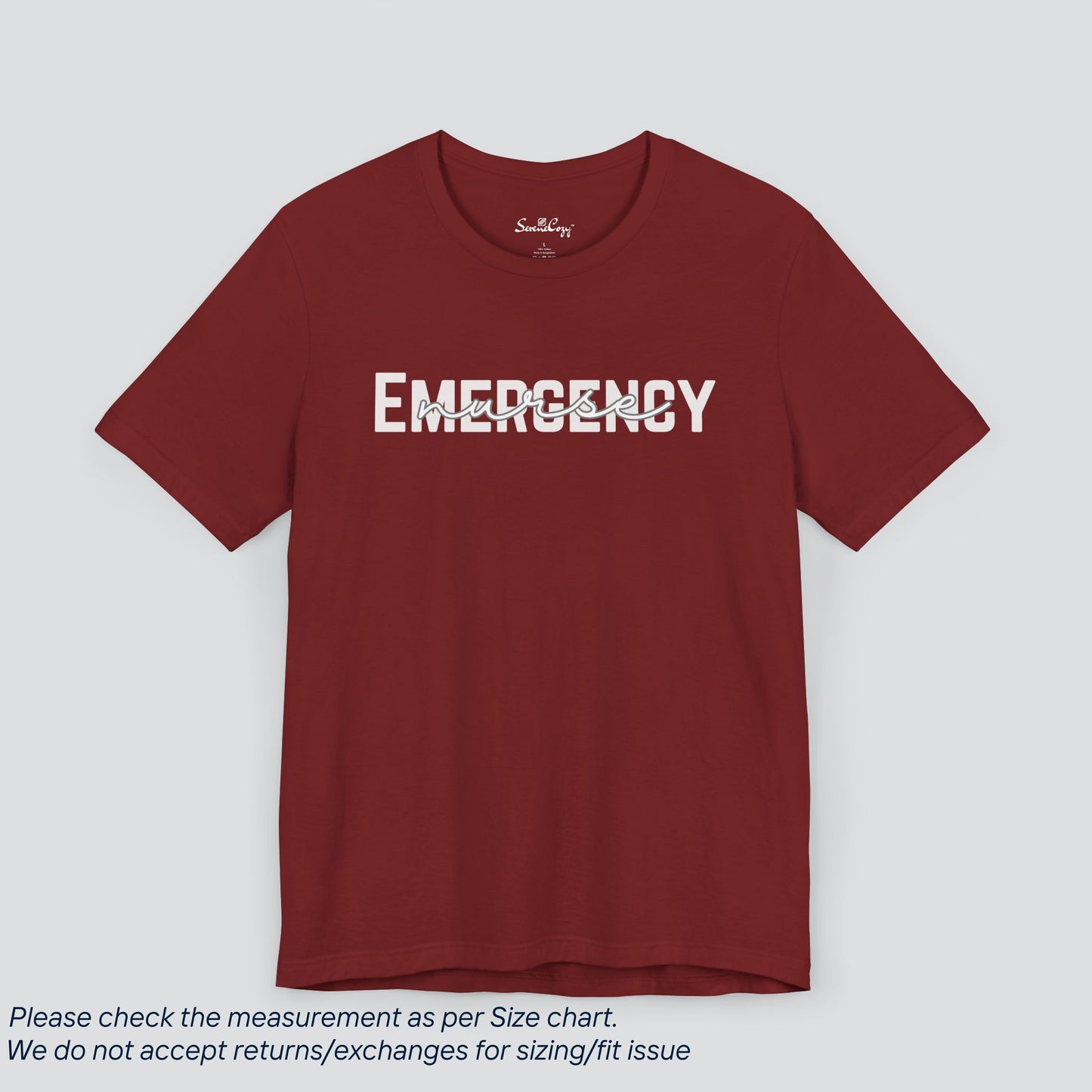 Emergency Nurse Tee - Expert Care, Premium Comfort