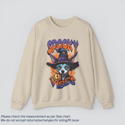 Spooky Vibes Halloween Sweatshirt