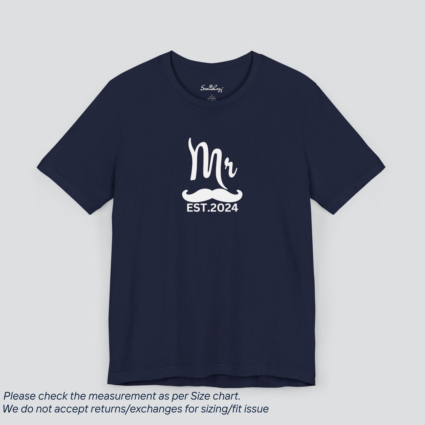 Happily Taken! Mr. EST. 2024 Tee - Perfect Wedding Gift