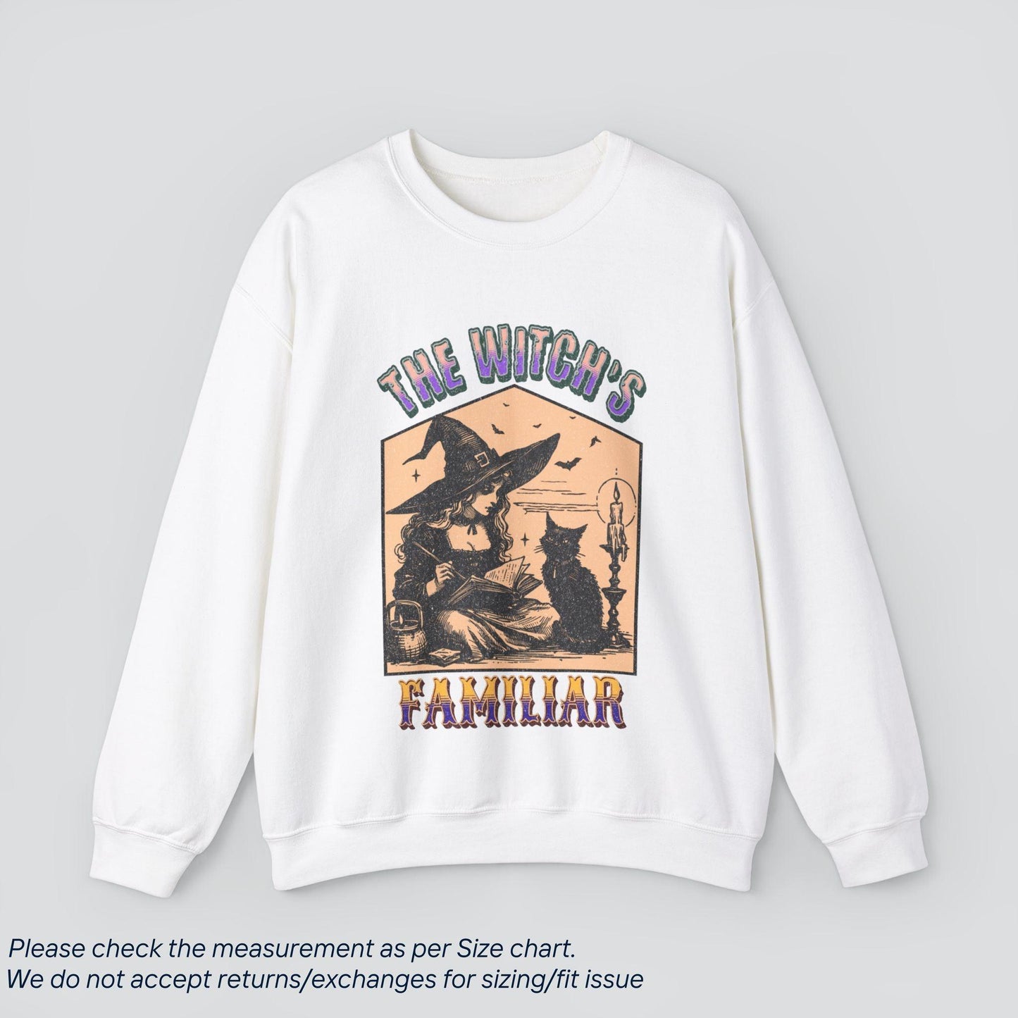 The Witch's Familiar Halloween Sweatshirt