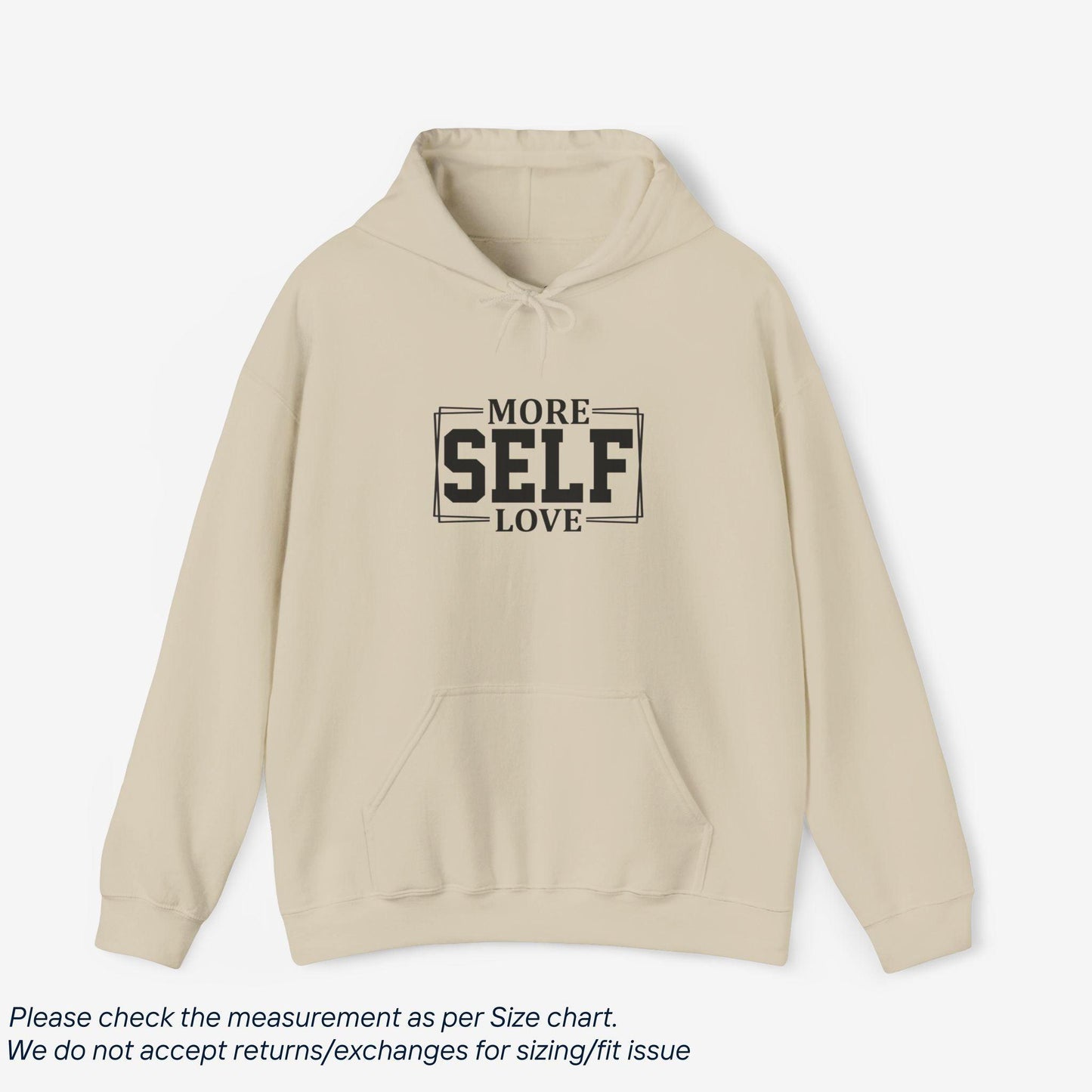 More Self Love Motivational Hoodie