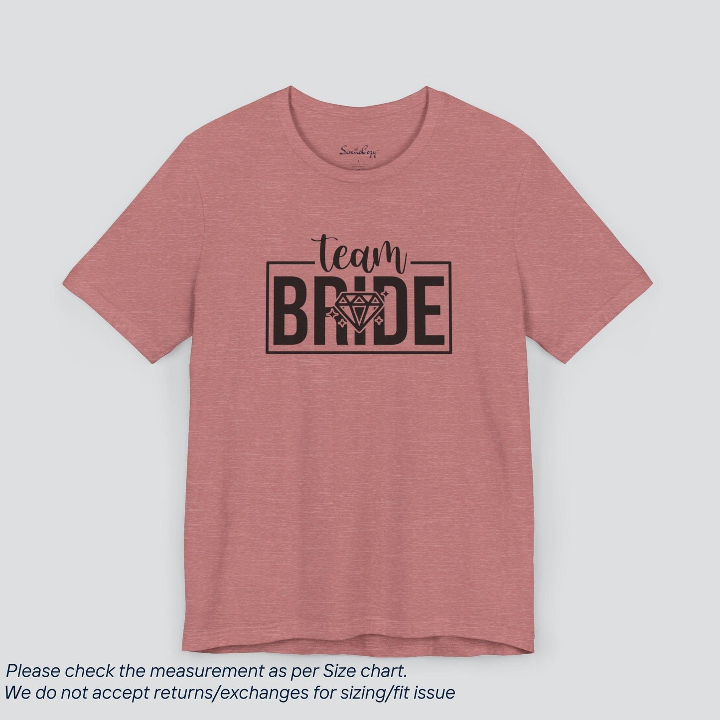 Team Bride T-Shirt - Bachelorette Party Essential!