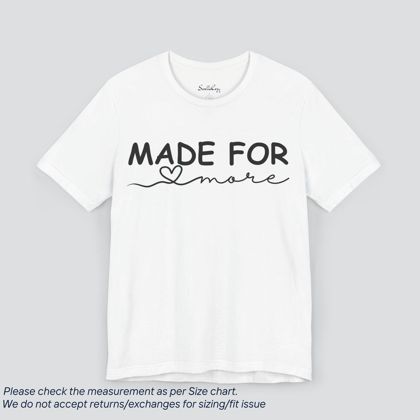 Unleash Your Potential Tee - Inspirational 'Made for More' Graphic T-Shirt