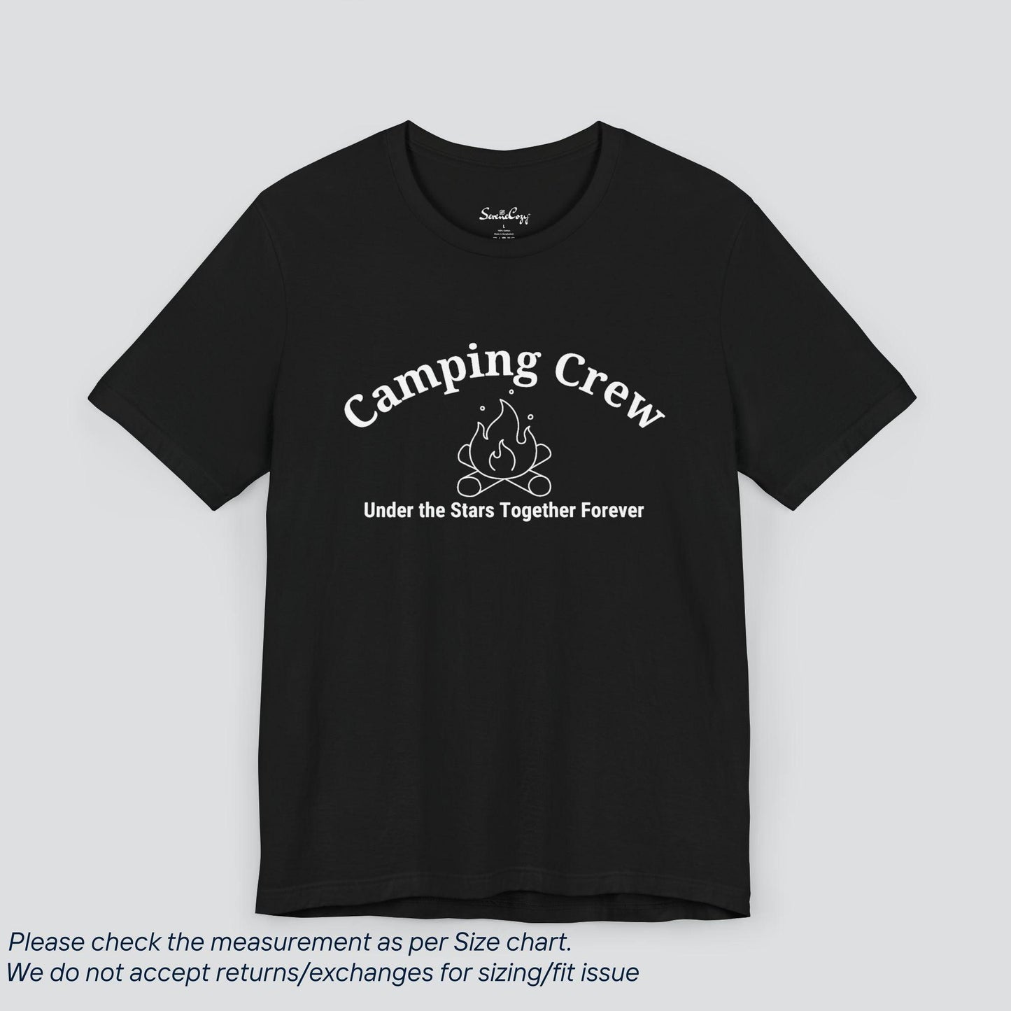 Camping Crew T-Shirt - Outdoor Adventure Tee